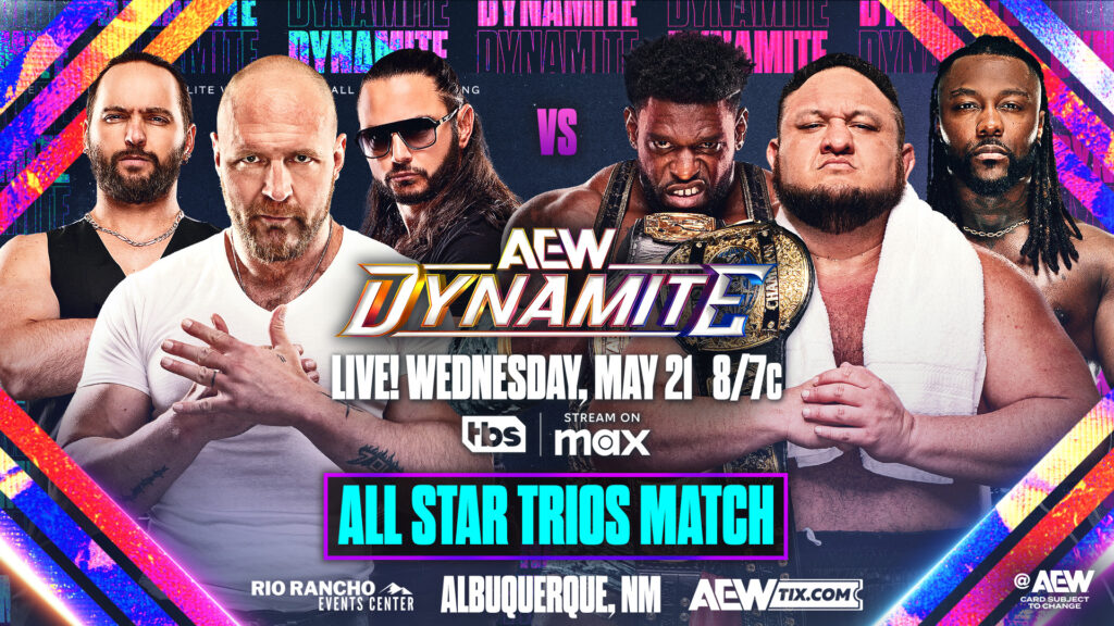 Previa AEW Dynamite 21 de mayo de 2025 Previa AEW Dynamite 21 de mayo de 2025
