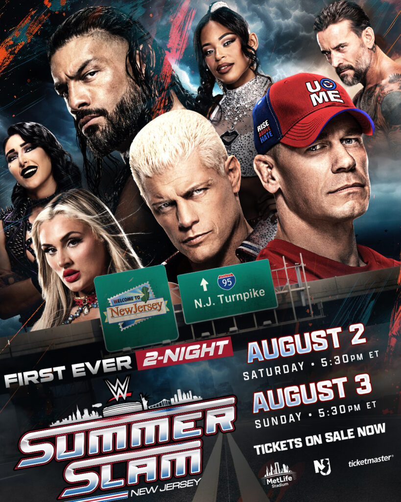 WWE SummerSlam 2025: primer póster oficial WWE SummerSlam 2025: primer póster oficial