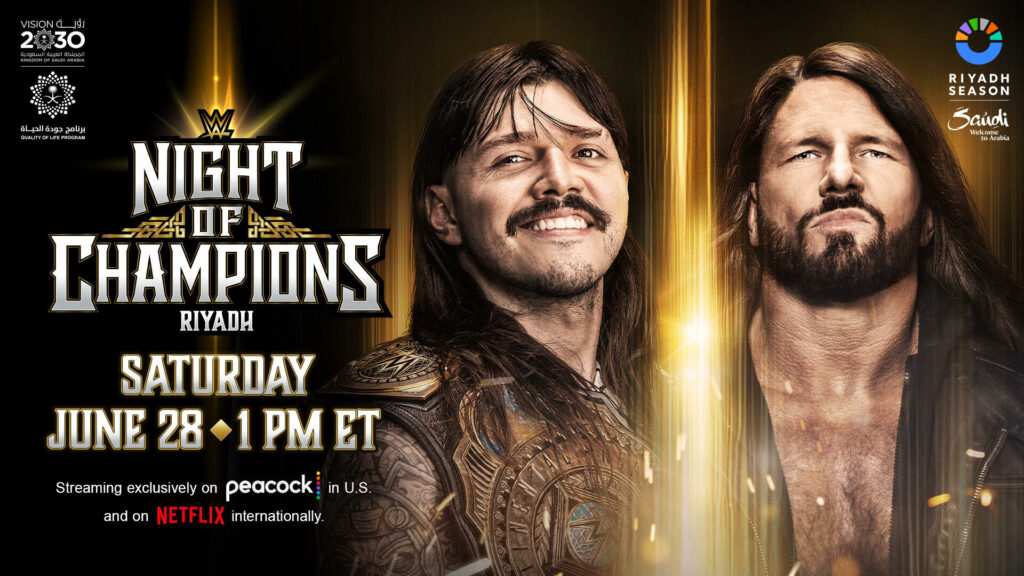 Cancelada la lucha entre Dominik Mysterio y AJ Styles en WWE Night of Champions 2025
