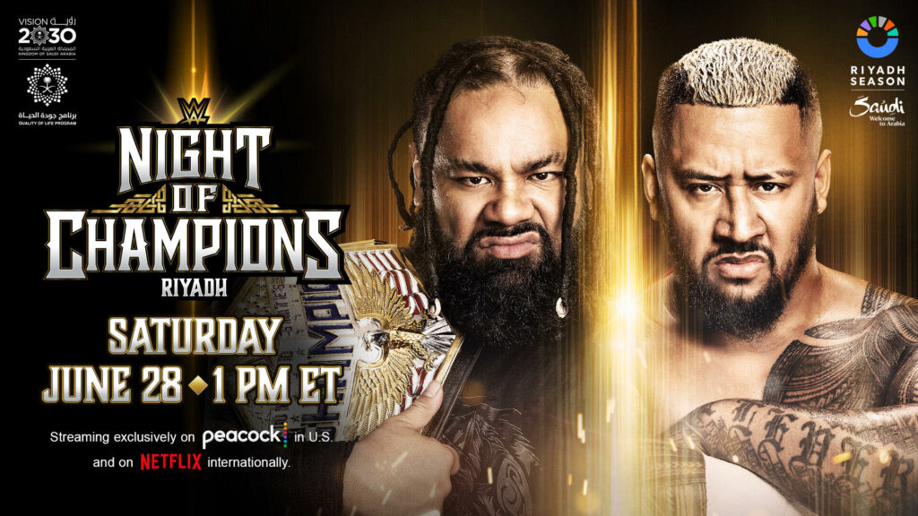 Jacob Fatu defenderá el Campeonato de Estados Unidos ante Solo Sikoa en Night of Champions 2025