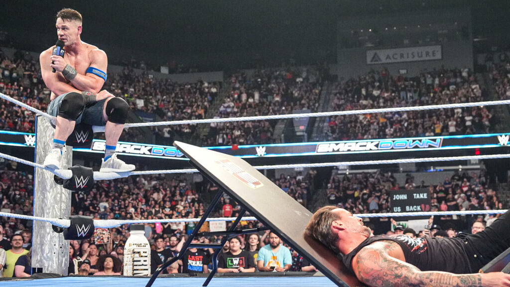 WWE hizo un cambio de última hora durante la 'pipebomb' de John Cena en SmackDown