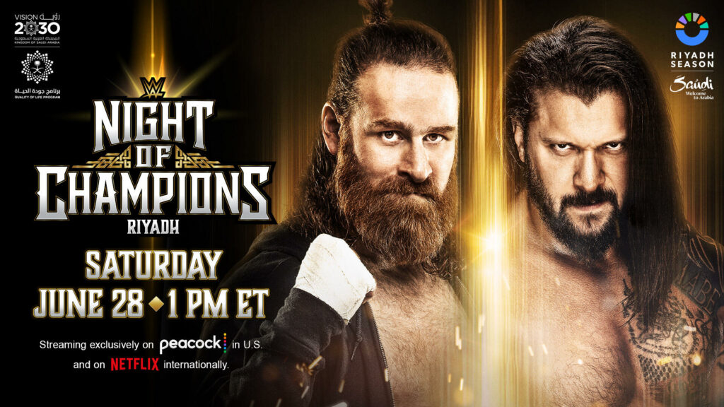 Sami Zayn vs. Karrion Kross es oficial para WWE Night of Champions 2025