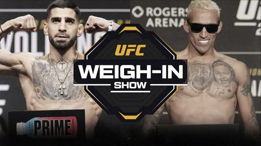 Pesaje UFC 317: Topuria vs. Oliveira