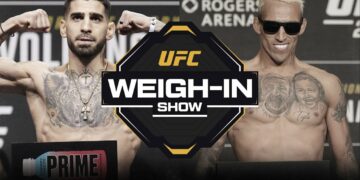 Pesaje UFC 317: Topuria vs. Oliveira