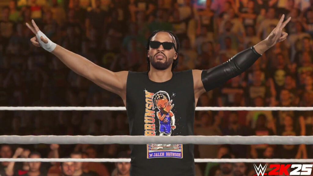 Jalen Brunson será parte del DLC: Dunk & Destruction Pack de WWE 2K25