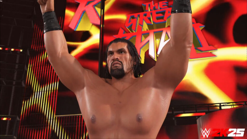 Primer vistazo a la entrada de The Great Khali en WWE 2K25