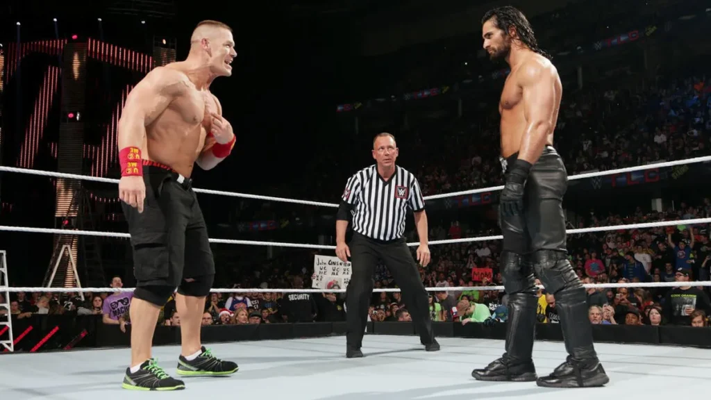 Seth Rollins considera volver enfrentarse a John Cena: "Quiero romperle la nariz de nuevo"