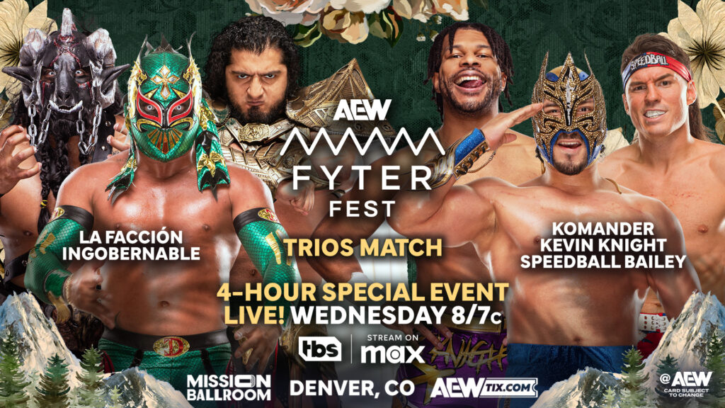 Previa AEW Fyter Fest 4 de junio de 2025 Previa AEW Fyter Fest 4 de junio de 2025