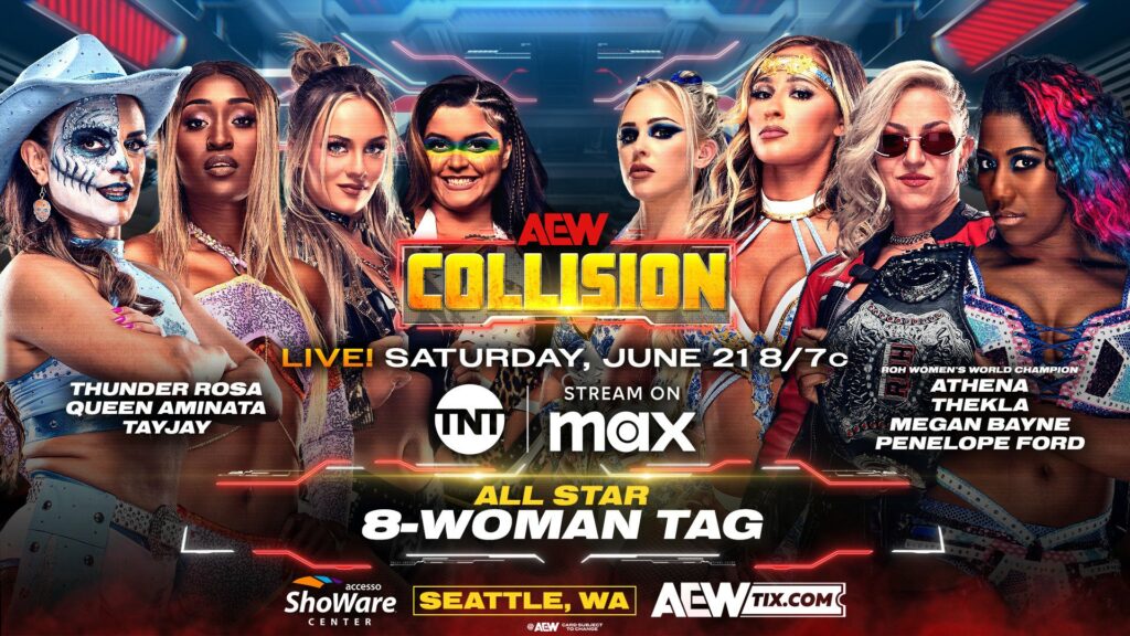 Previa AEW Collision 21 de junio de 2025 Previa AEW Collision 21 de junio de 2025