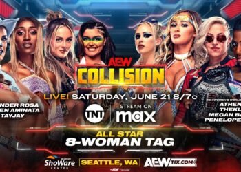 Resultados AEW Collision 21 de junio de 2025