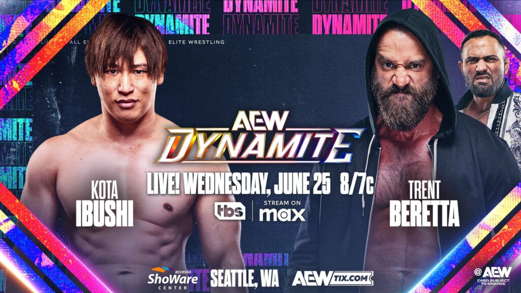 Previa AEW Dynamite 25 de junio de 2025 Kota Ibushi luchará este miércoles en AEW Dynamite por primera vez desde 2023