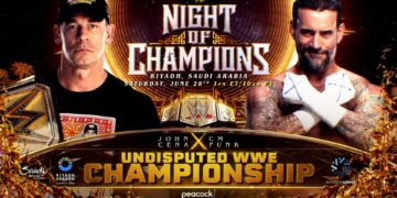 John Cena (c) vs. CM Punk por el Campeonato Indiscutido de WWE en Night of Champions.
