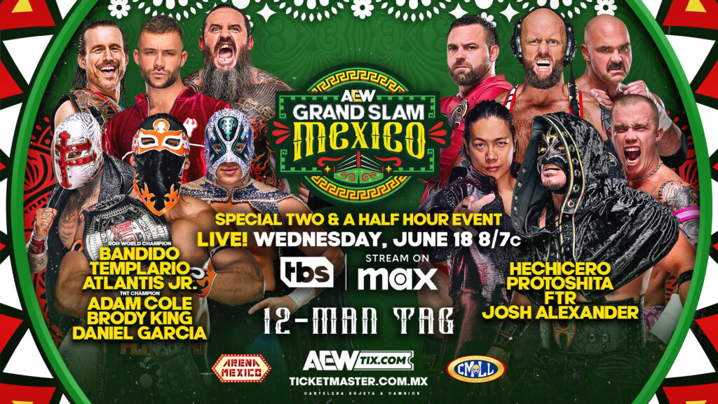 Previa AEW Grand Slam: México 18 de junio de 2025 Previa AEW Grand Slam: México 18 de junio de 2025
