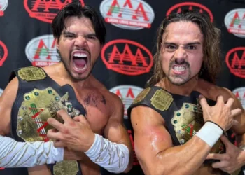 Los Garza (Angel y Berto) ganan el Campeonato por Parejas de AAA en Triplemanía Regia