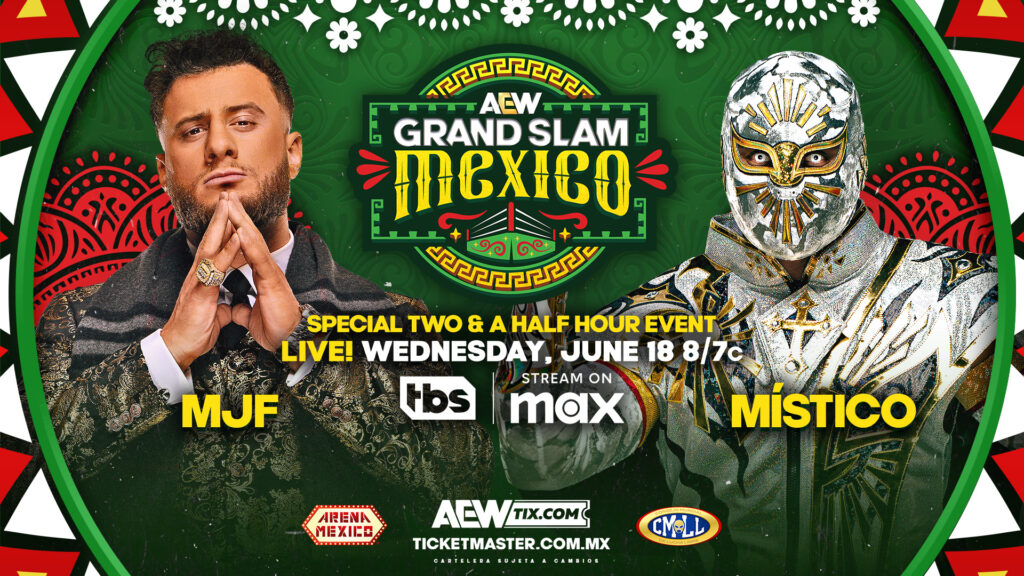 Previa AEW Grand Slam: México 18 de junio de 2025 Previa AEW Grand Slam: México 18 de junio de 2025