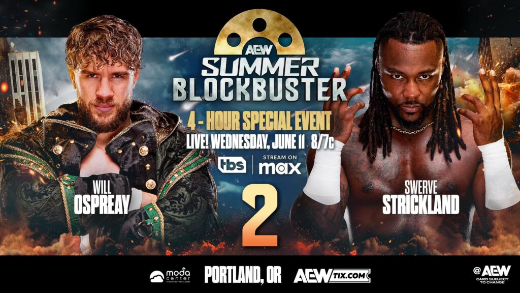 AEW anuncia la cartelera provisional del show de Summer Blockbuster 11 de junio de 2025