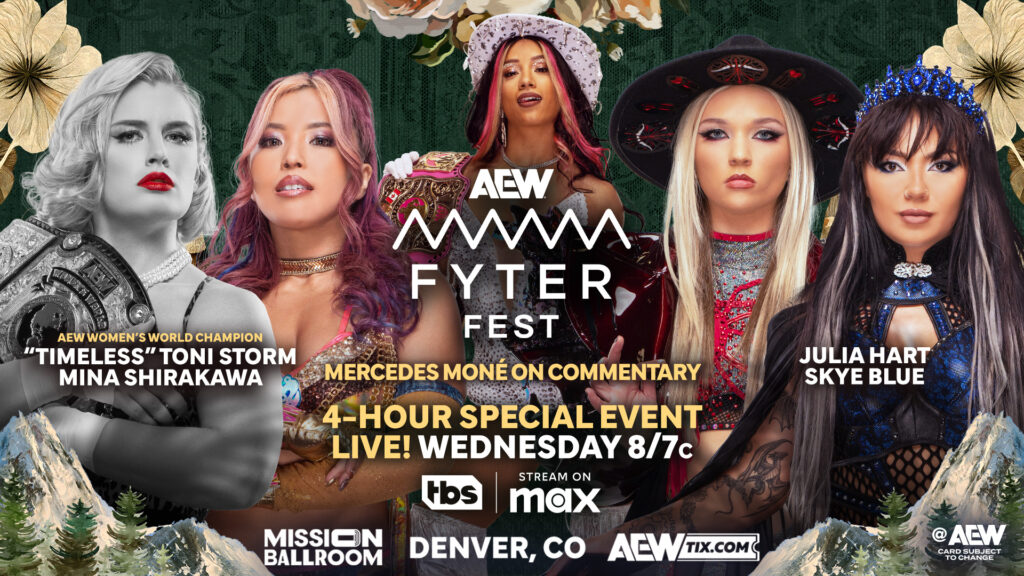Previa AEW Fyter Fest 4 de junio de 2025 Previa AEW Fyter Fest 4 de junio de 2025