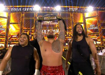 Hikuleo y Tonga Loa ayudan a Solo Sikoa a ganar el Campeonato de Estados Unidos en Night of Champions 2025