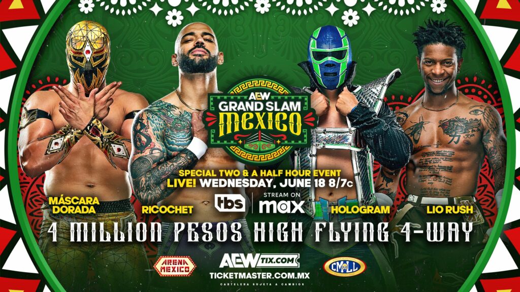 Previa AEW Grand Slam: México 18 de junio de 2025 Previa AEW Grand Slam: México 18 de junio de 2025