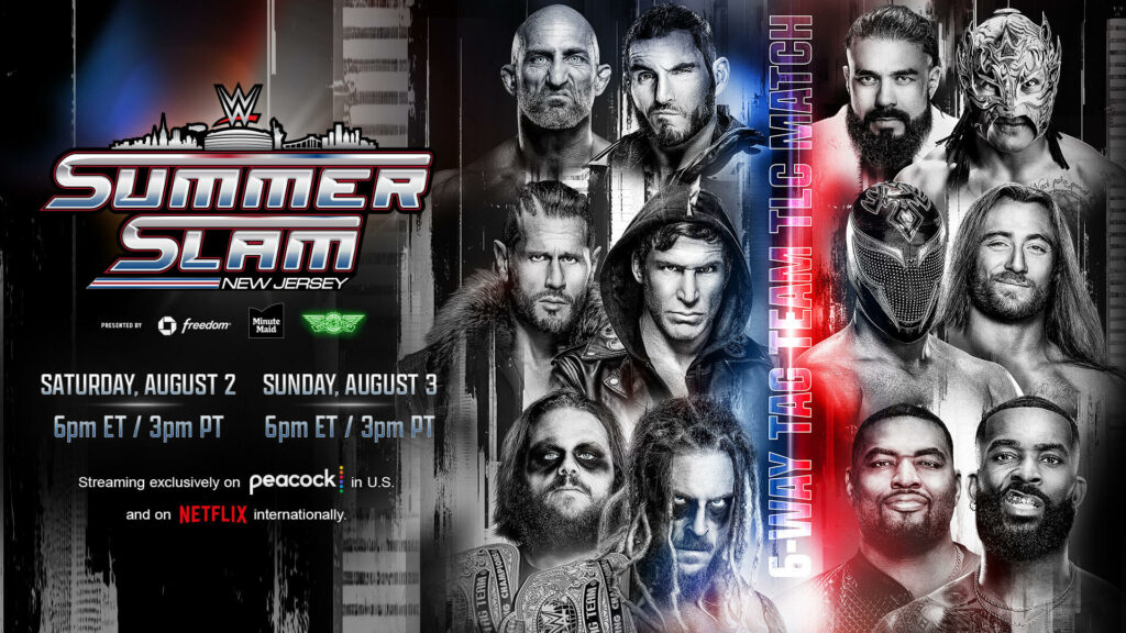 Se añade un ‘TLC Match’ por el Campeonato por Parejas de WWE en SummerSlam 2025