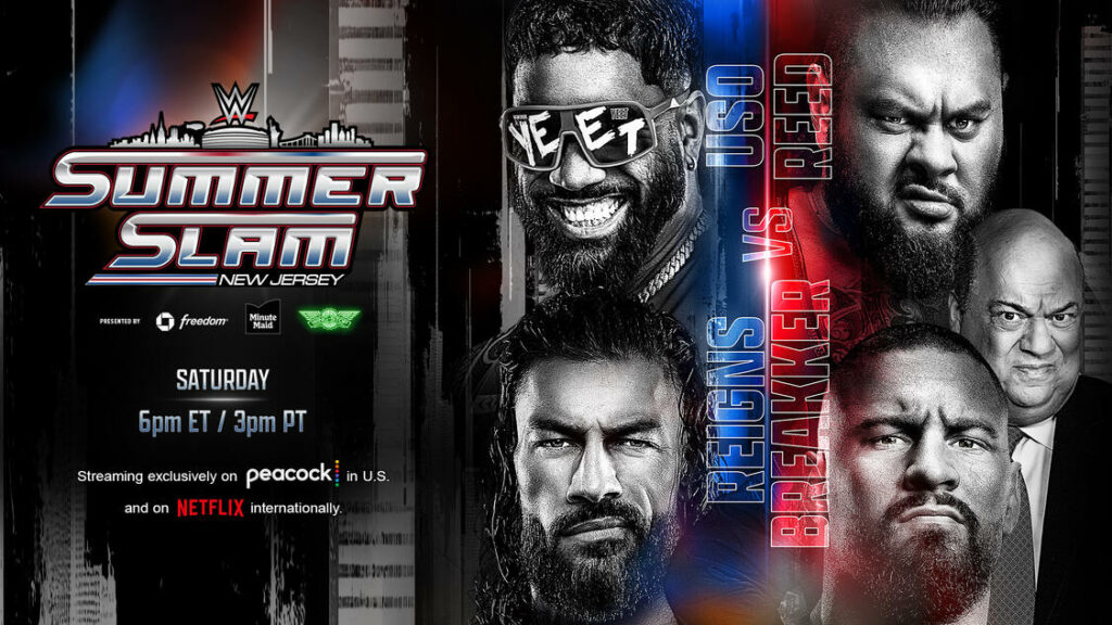 Roman Reigns y Jey Uso SummerSlam 2025