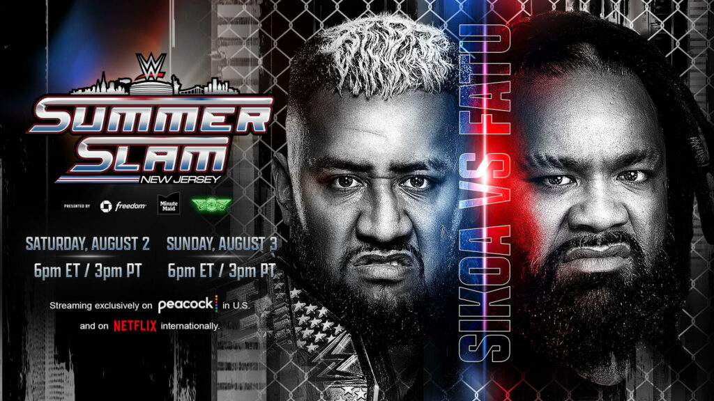 Solo Sikoa y Jacob Fatu lucharán en un ‘Steel Cage Match’ por el Campeonato de Estados Unidos en SummerSlam 2025