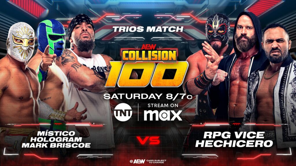 Previa AEW Collision 100: 5 de julio de 2025 Previa AEW Collision 100: 5 de julio de 2025