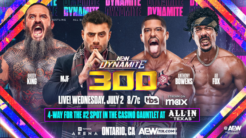 Previa AEW Dynamite 300: 2 de julio de 2025