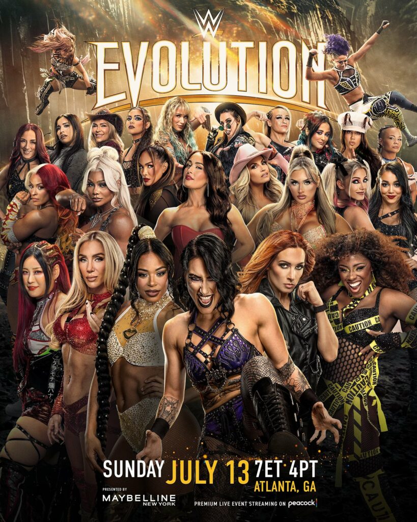 WWE publica el póster de Evolution 2025 WWE publica el póster de Evolution 2025