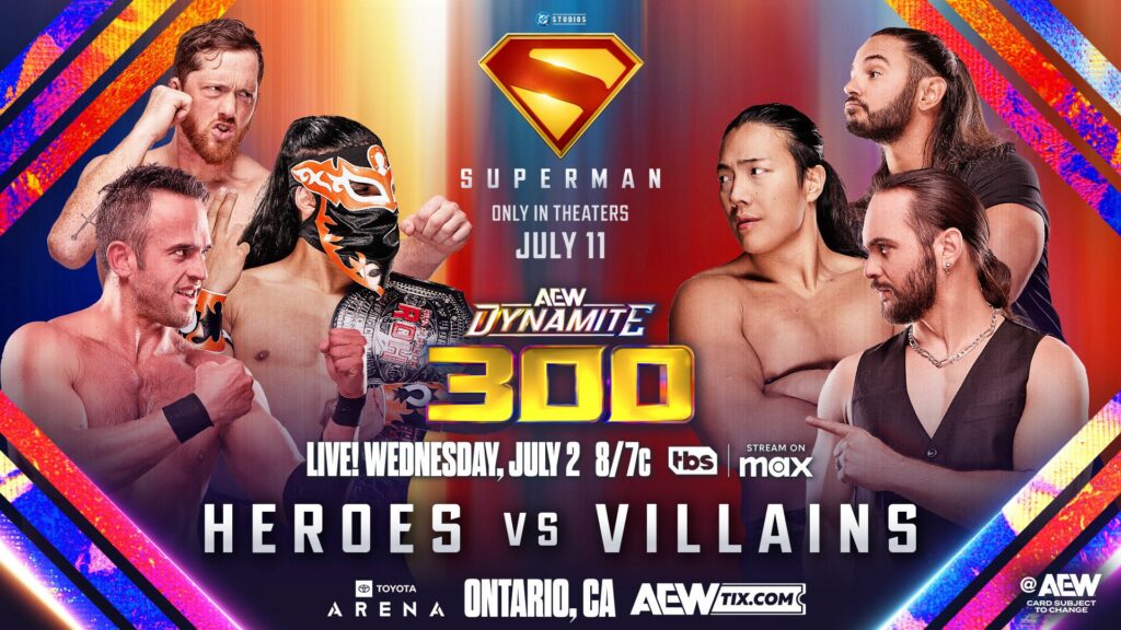 Previa AEW Dynamite 300: 2 de julio de 2025