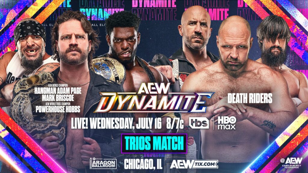 Previa AEW Dynamite 16 de julio de 2025 Previa AEW Dynamite 16 de julio de 2025
