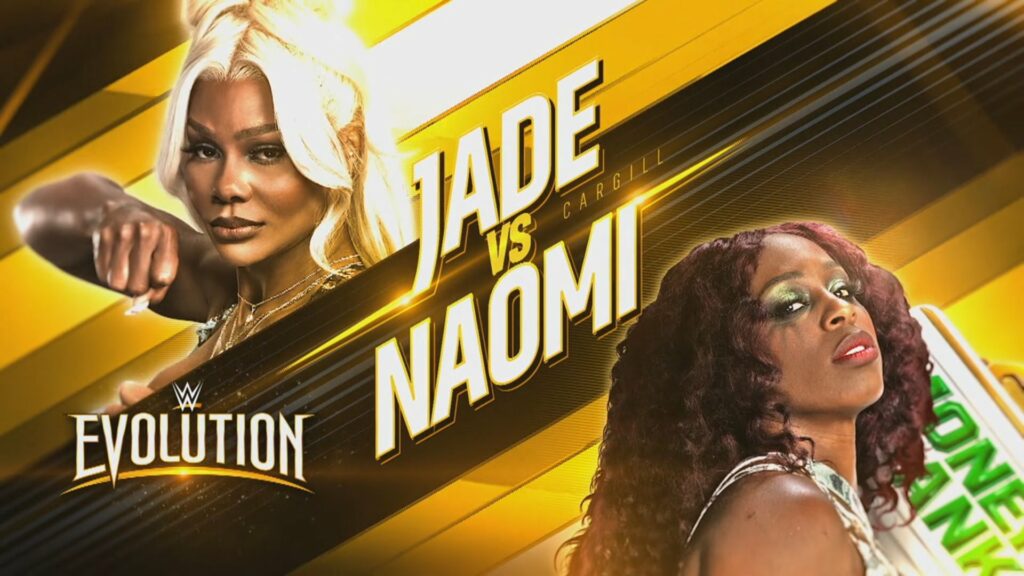 Jade Cargill se enfrentará a Naomi en WWE Evolution 2025