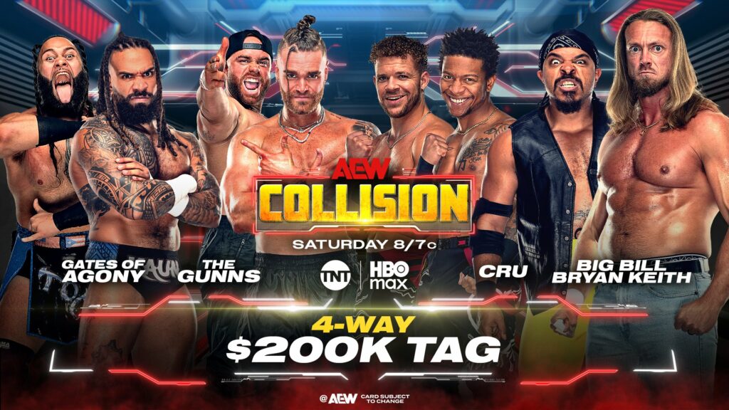 Previa AEW Collision 19 de julio de 2025 Previa AEW Collision 19 de julio de 2025