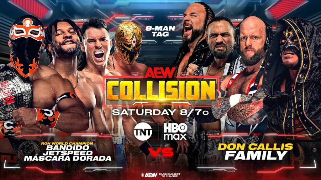 Previa AEW Collision 19 de julio de 2025 Previa AEW Collision 19 de julio de 2025