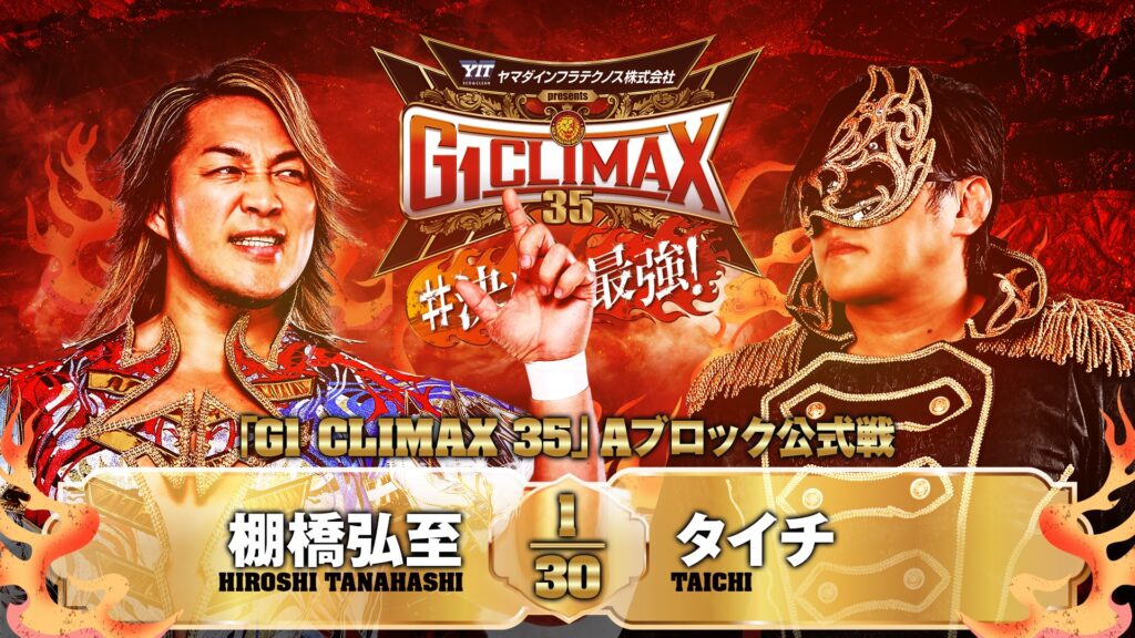 Resultados NJPW G1 Climax 35 (noche 1)