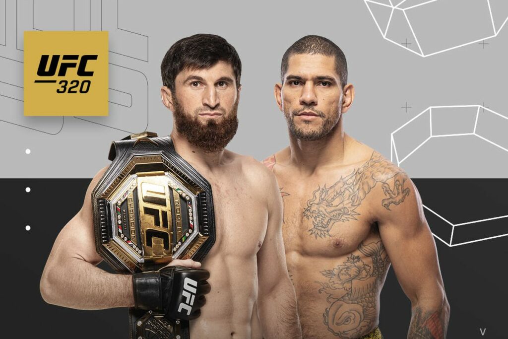 UFC 320 contará con el duelo de revancha entre Alex Pereira y Magomed Ankalaev.