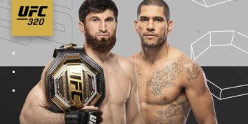 UFC 320 contará con el duelo de revancha entre Alex Pereira y Magomed Ankalaev.
