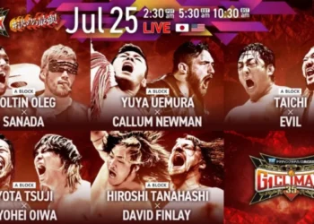 Resultados NJPW G1 Climax 35 (noche 5)