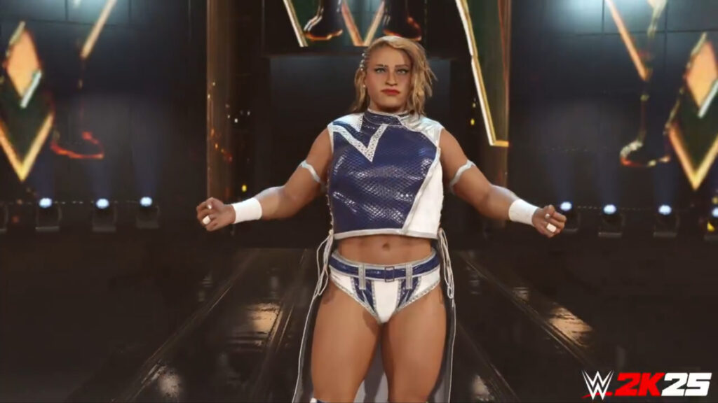Primer vistazo a la entrada de Jordynne Grace en WWE 2K25