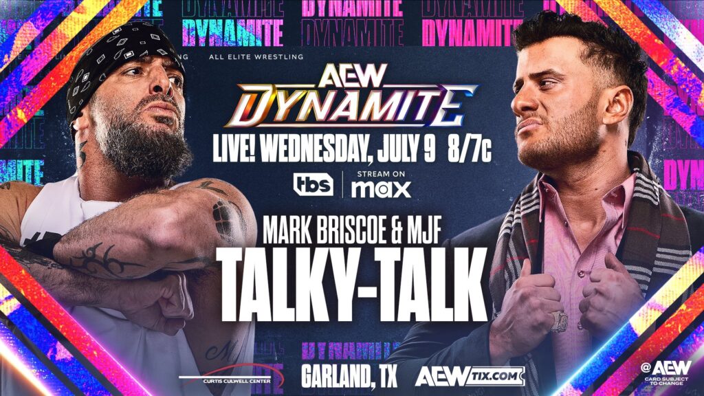 Previa AEW Dynamite 9 de julio de 2025 Previa AEW Dynamite 9 de julio de 2025
