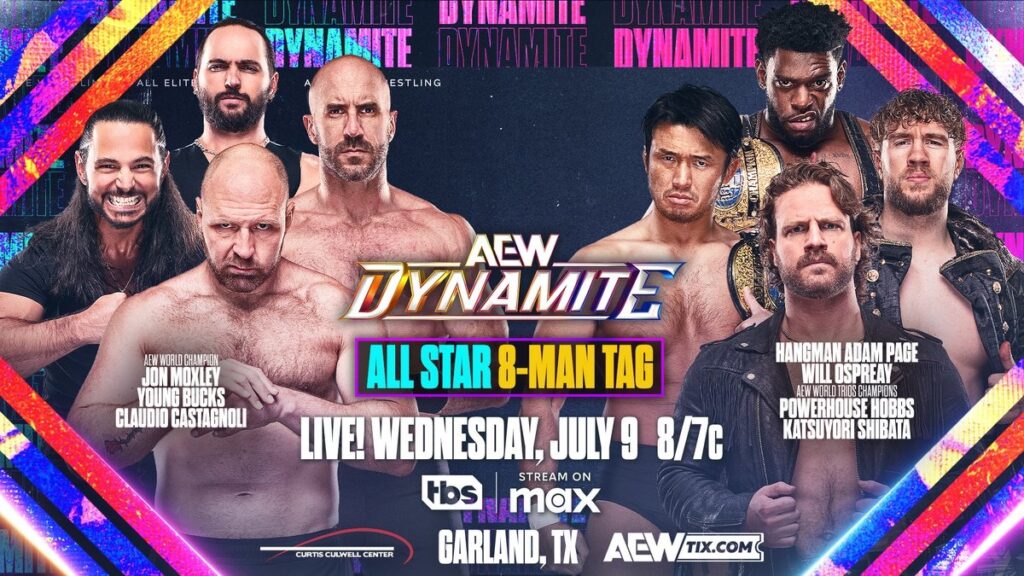 Previa AEW Dynamite 9 de julio de 2025 Previa AEW Dynamite 9 de julio de 2025