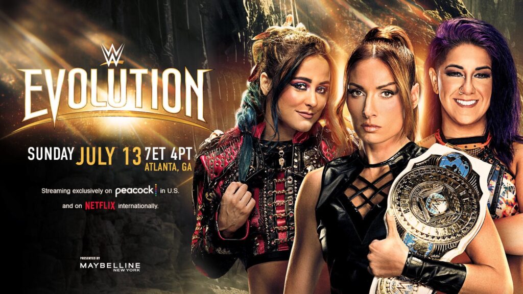 Apuestas WWE Evolution 2025: Becky Lynch vs. Bayley vs. Lyra Valkyria