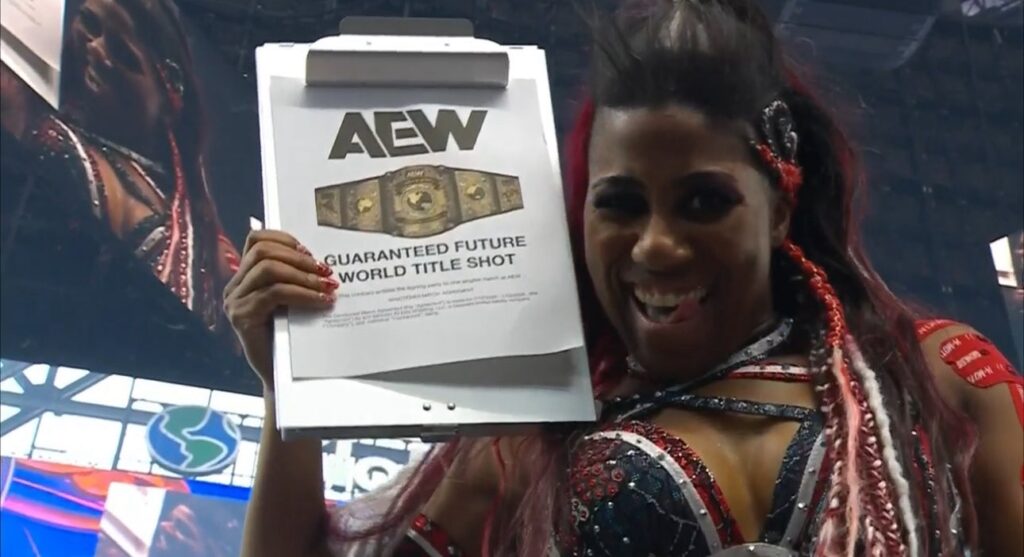 Athena gana el Casino Gaunlet Match femenino en AEW All In: Texas