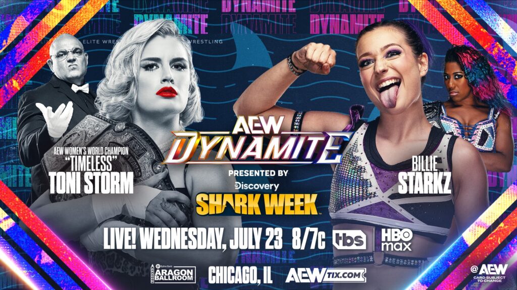 AEW anuncia la cartelera provisional del show de Dynamite 23 de julio de 2025