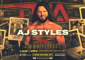TNA hace oficial el regreso de AJ Styles en Slammiversary 2025