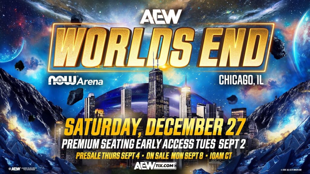 AEW anuncia todos los detalles de Worlds End 2025