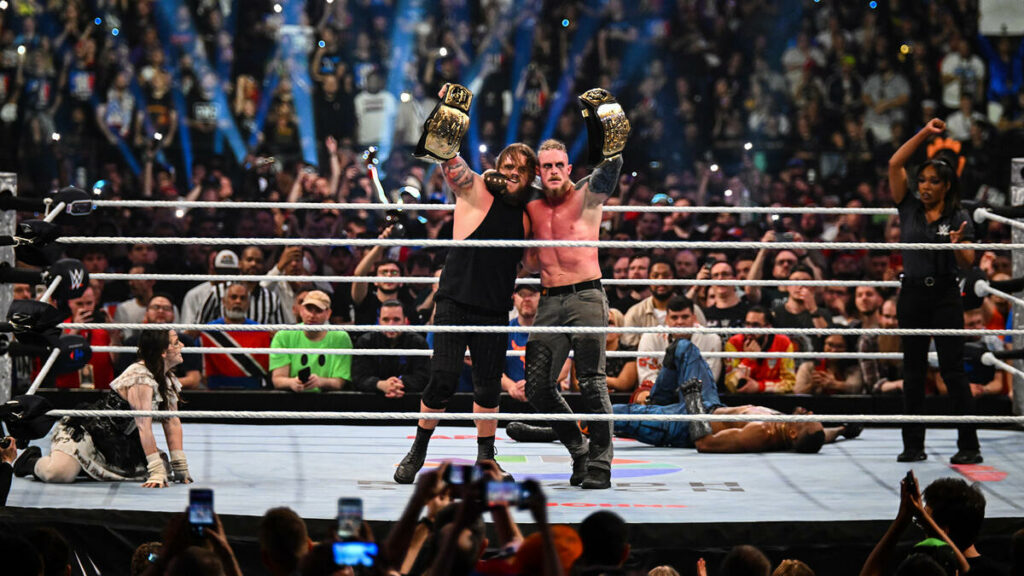 Wyatt Sicks retienen el Campeonato por Parejas de WWE en Clash in Paris