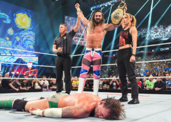 Becky Lynch reacciona a la traición de The Vision a Seth Rollins