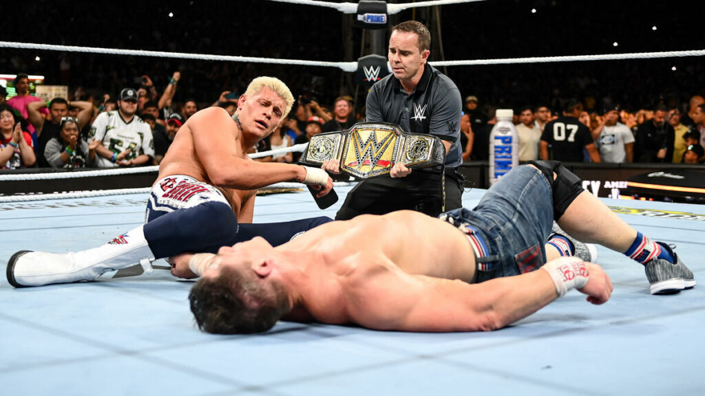 WWE retira el término ‘Indiscutido’ del título de Cody Rhodes