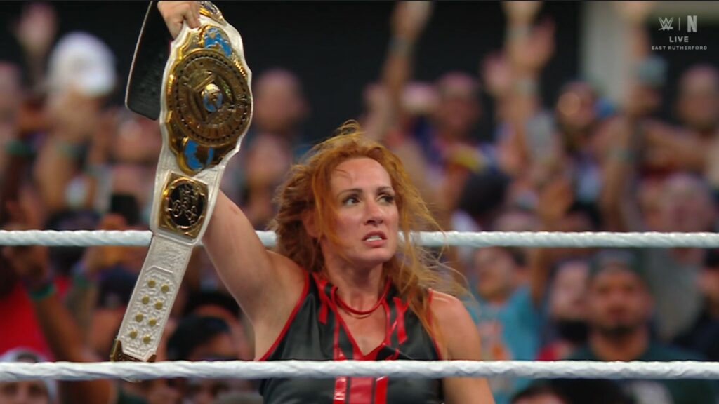Becky Lynch retiene el Campeonato Femenino Intercontinental en SummerSlam 2025